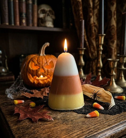 Candy Corn Candle
