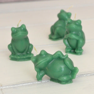 Mini Green Frog Candles