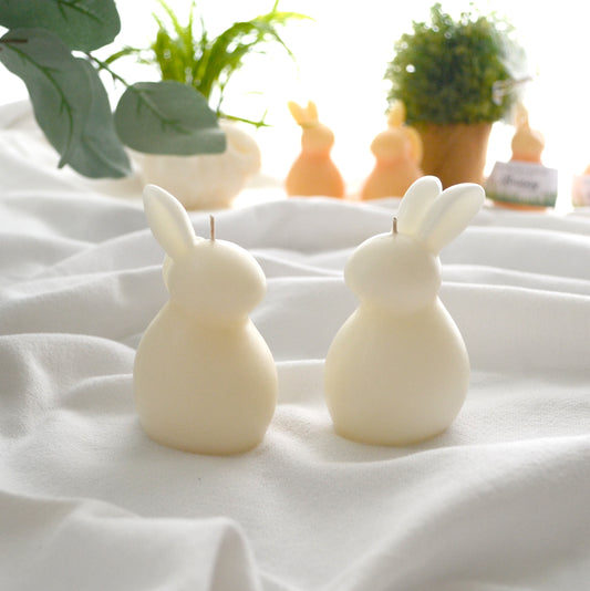 Double Bunny Candles
