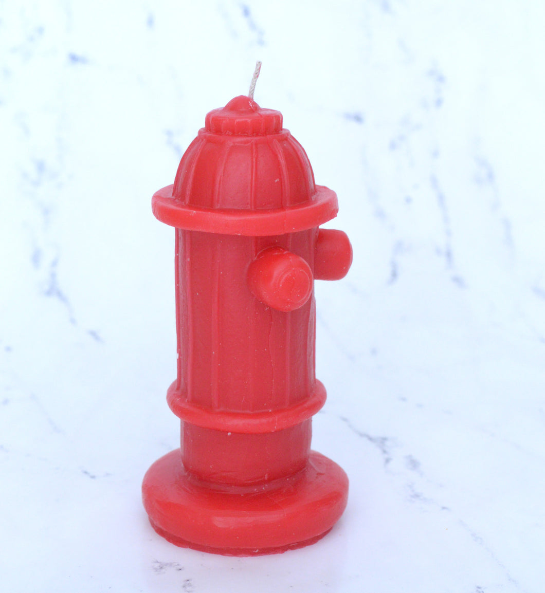 Fire Hydrant Candle