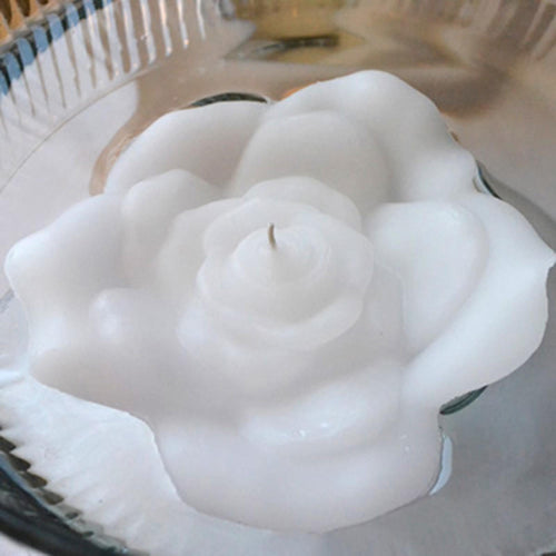 Large Rose Pool Floating Candle