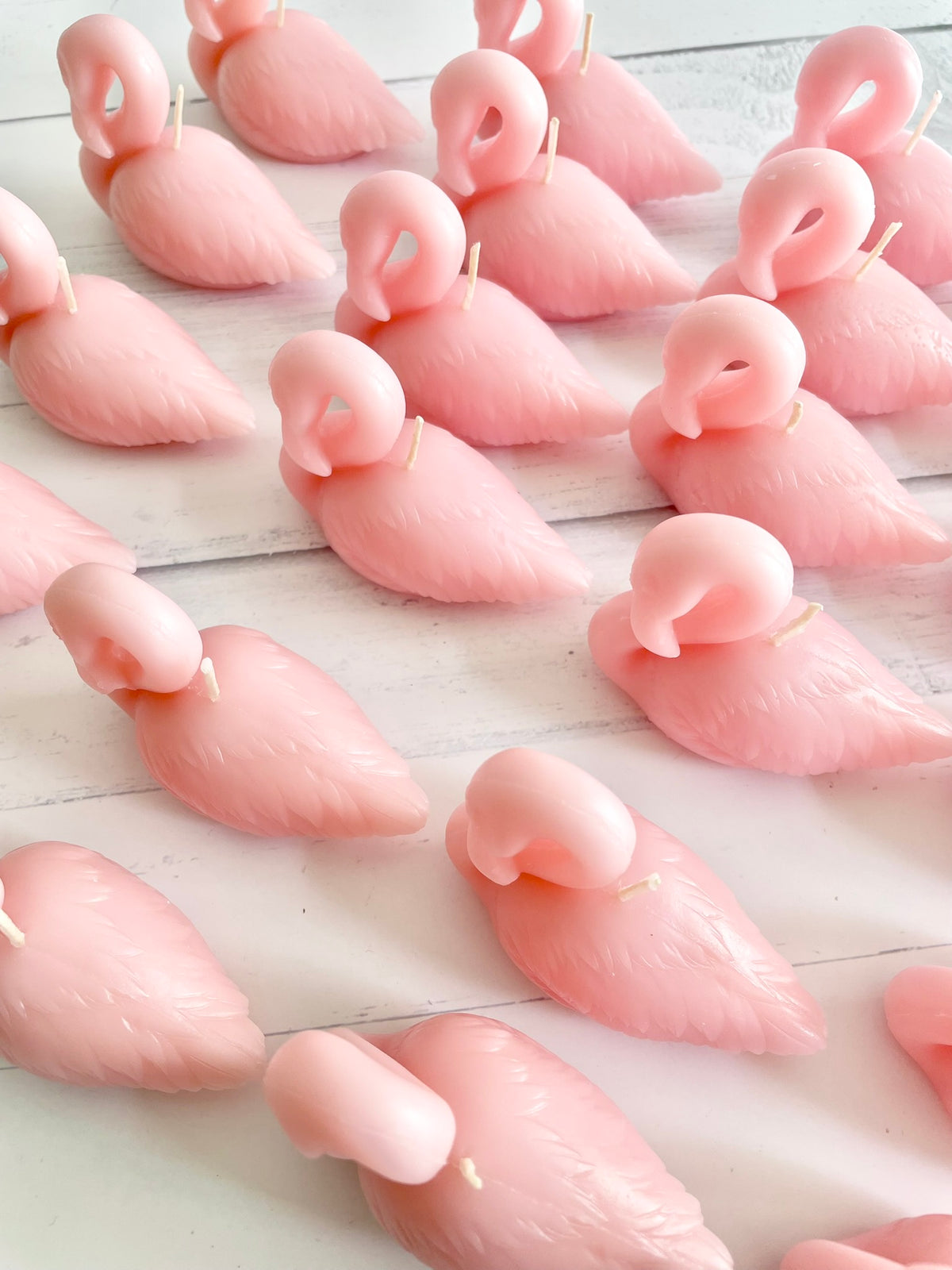 Pink Flamingo Candle