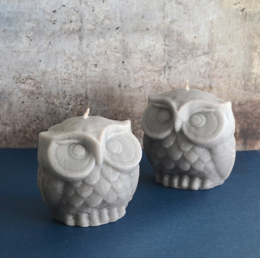 Owl Candle