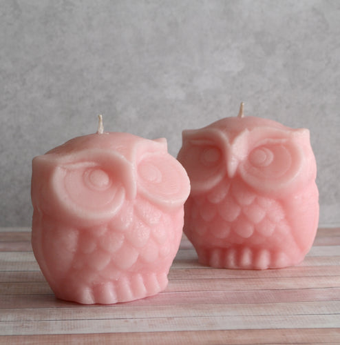 Owl Candle