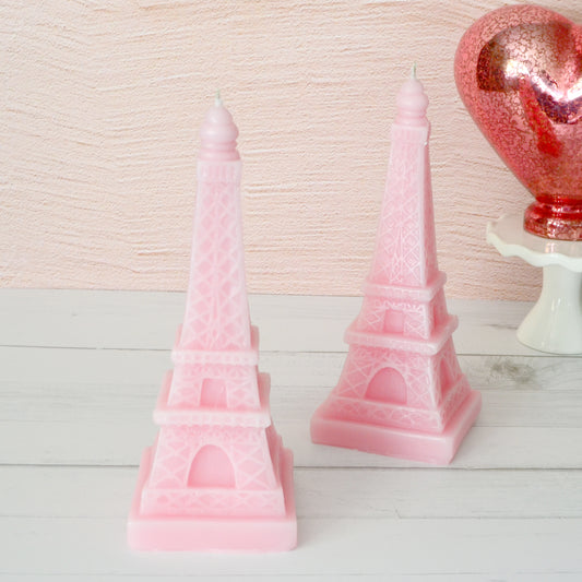 PINK EIFFEL TOWER CANDLE