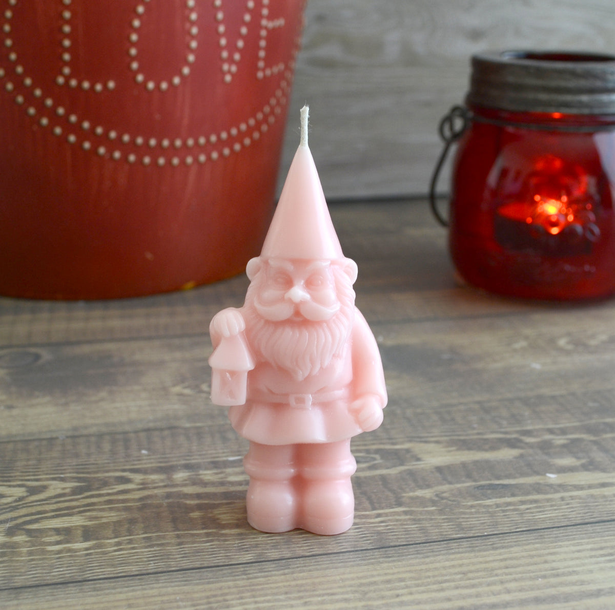 Garden Gnome Candle