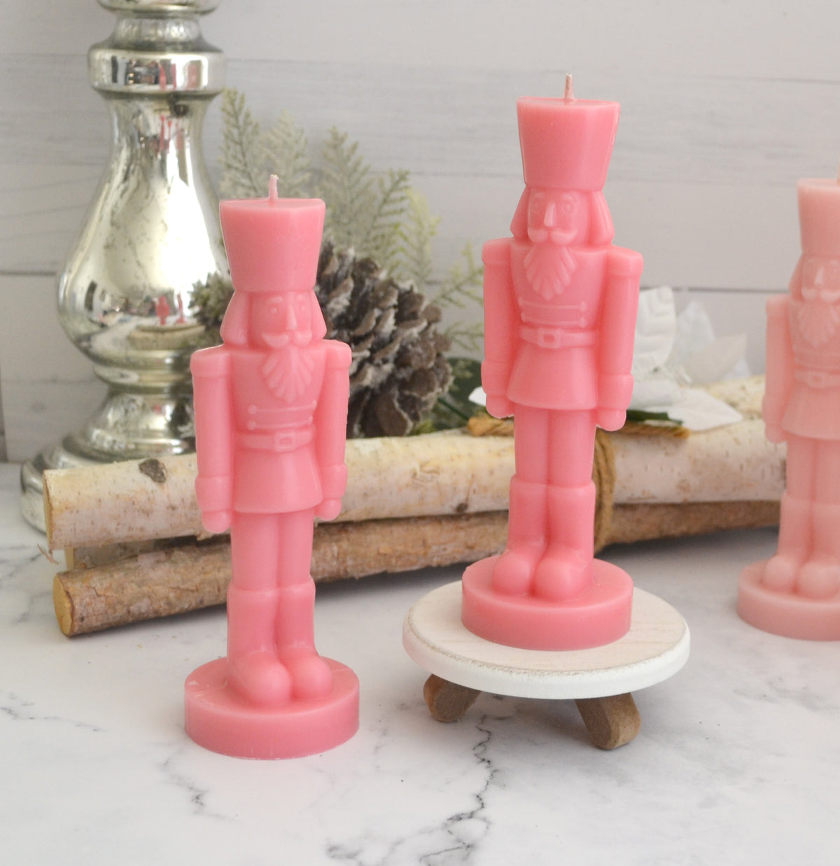 Toy Soldier Nutcracker Candle