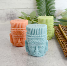 Load image into Gallery viewer, Aztec Sun God Candle