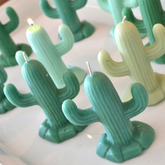 Set of 3 Saguaro Cactus Candle