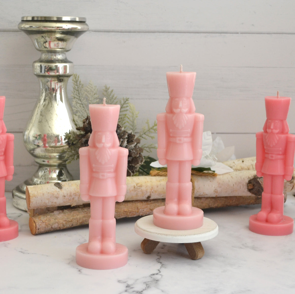 Toy Soldier Nutcracker Candle