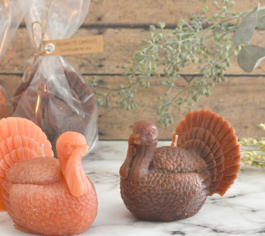Pair of Turkey Candles