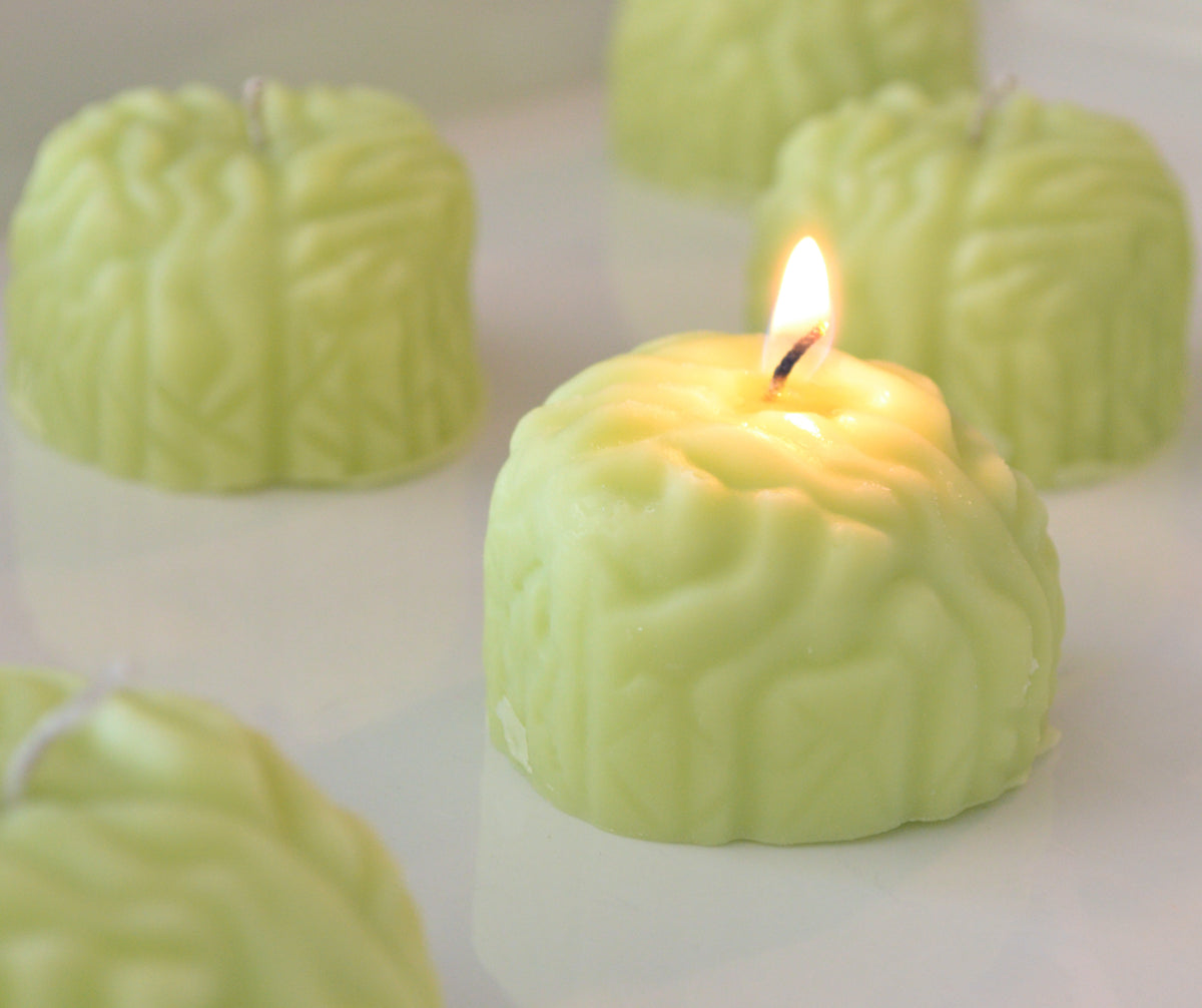 Bag O' Brains candles
