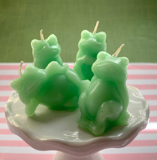 Mini Frog Candles