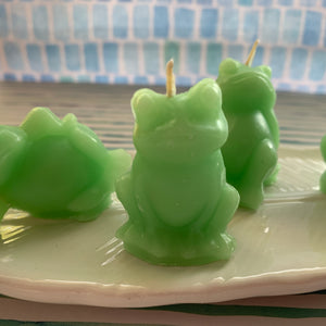 Mini Frog Candles