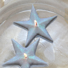 Load image into Gallery viewer, Silver Star Floating Candles