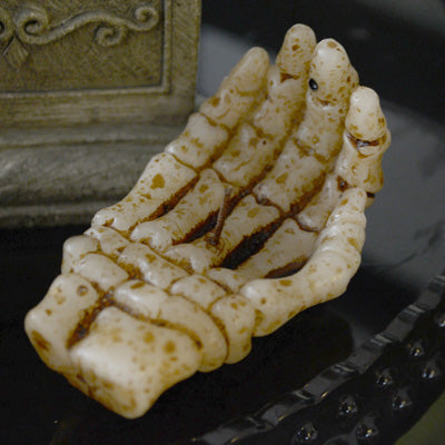 Skeleton hand bones floating candles