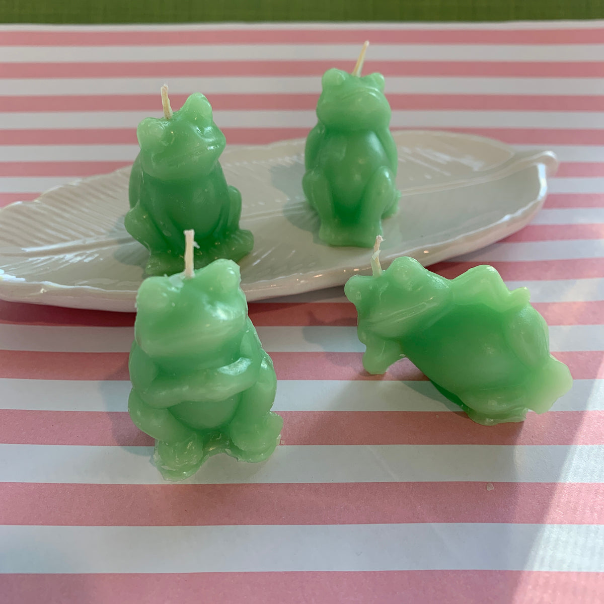 Mini Frog Candles