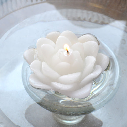 Floating Lotus Candles